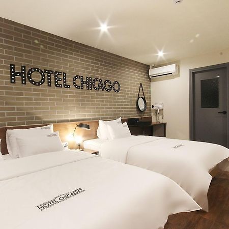 Hotel Chicago Csindzsu Kültér fotó