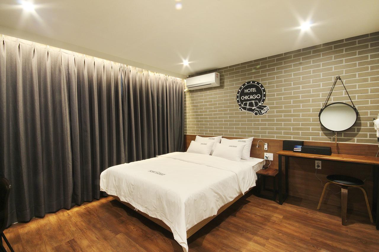Hotel Chicago Csindzsu Kültér fotó