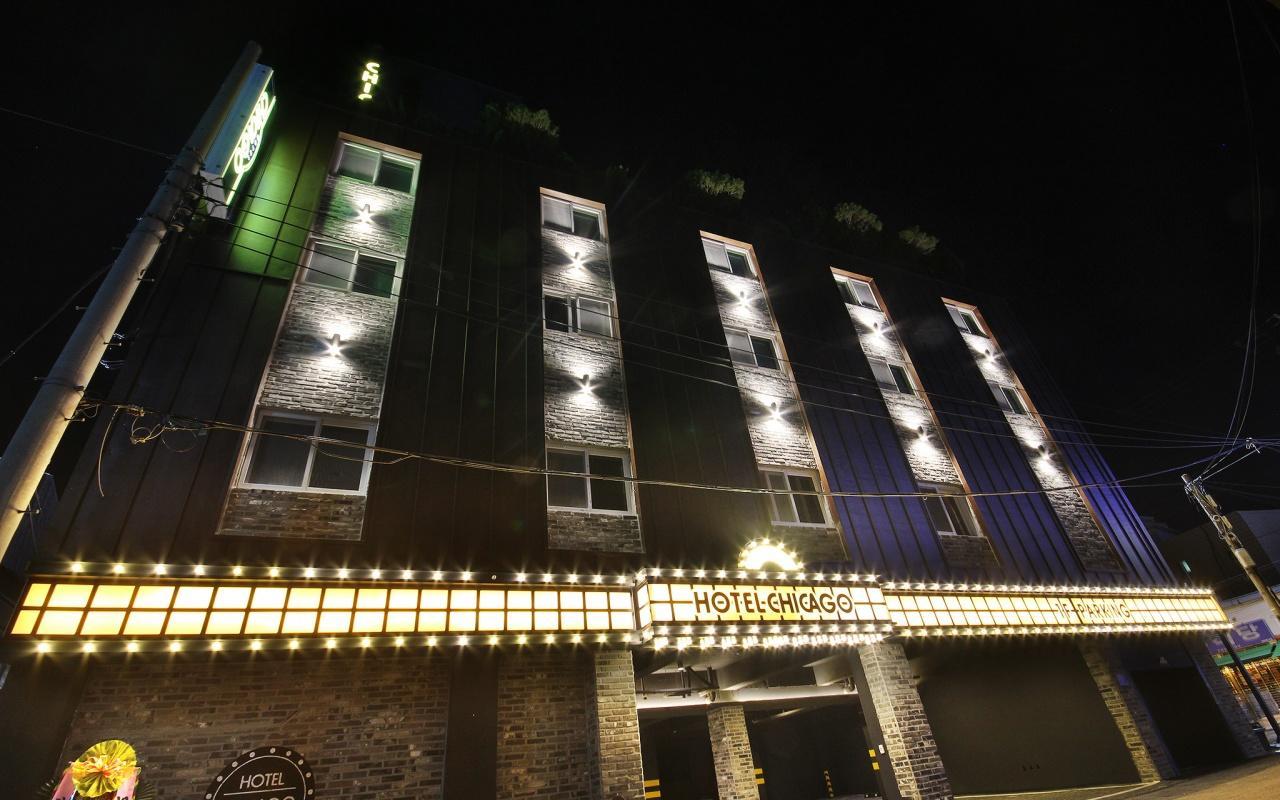 Hotel Chicago Csindzsu Kültér fotó
